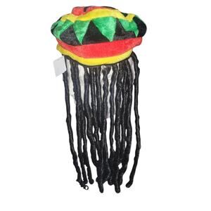 Rhasta Rasta Dred Locks Reggae Jamaican Soft Bob Marley Beret Hat